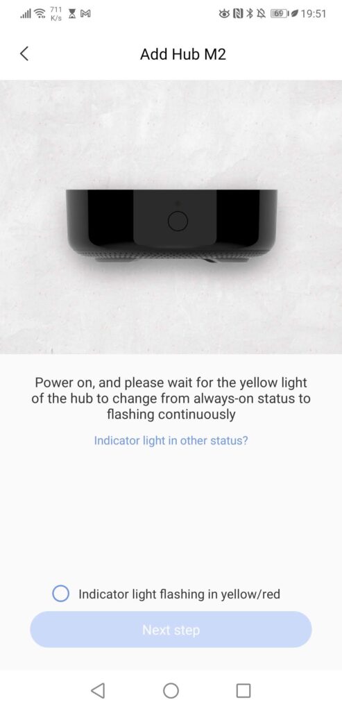 ajout d'un aqara hub M2 dans aqara home