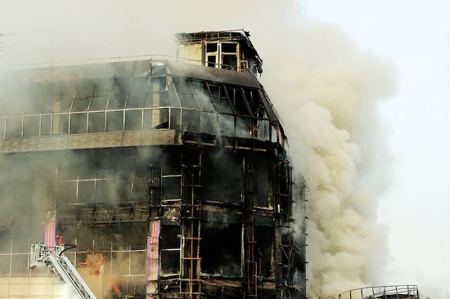 Incendie maison