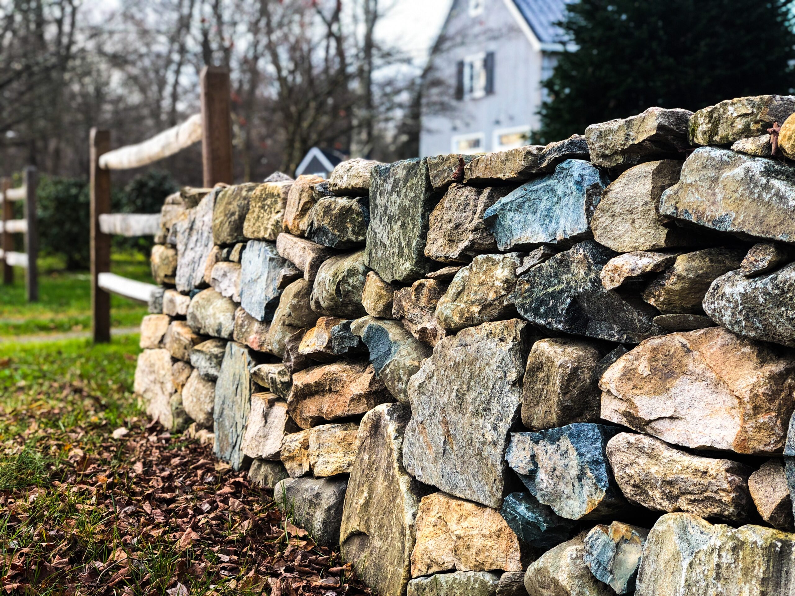 Une clôture en gabion, solution durable