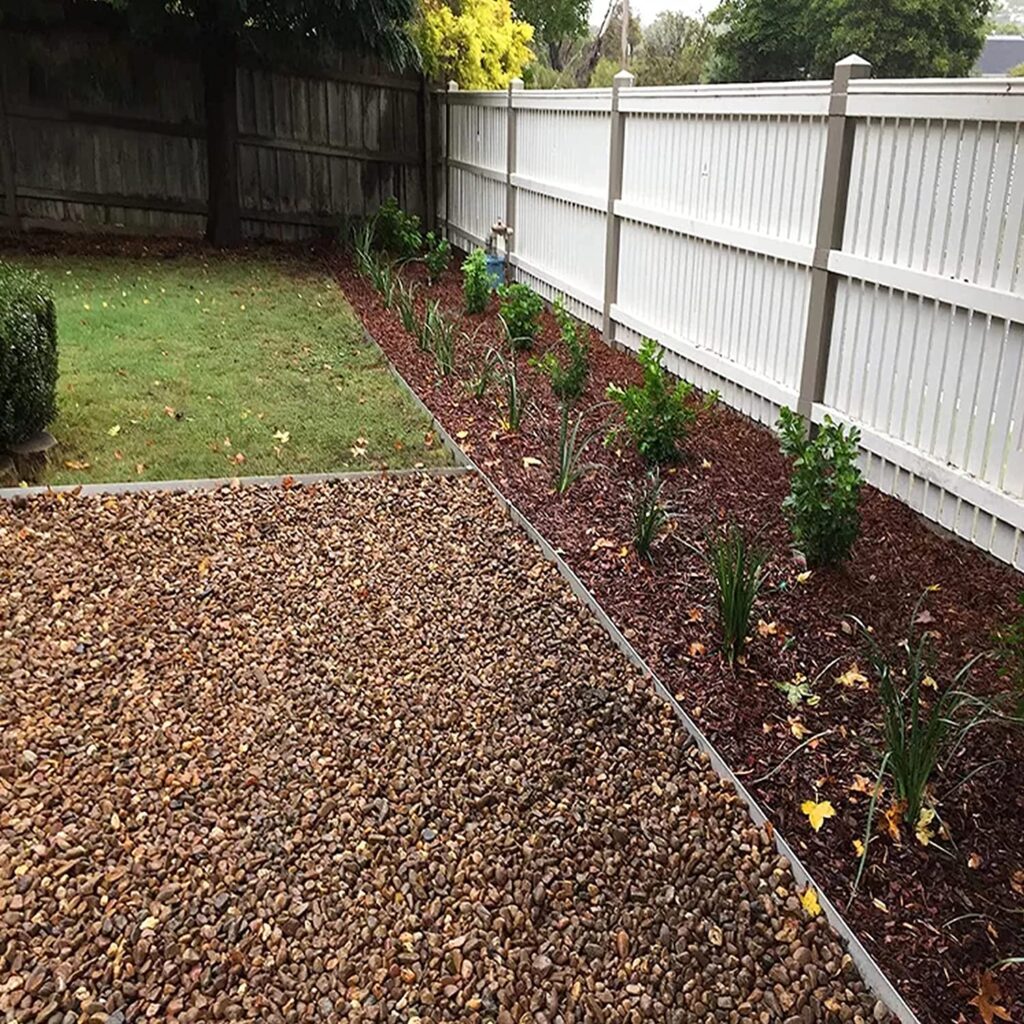 Installation et entretien de la bordure de jardin flexible