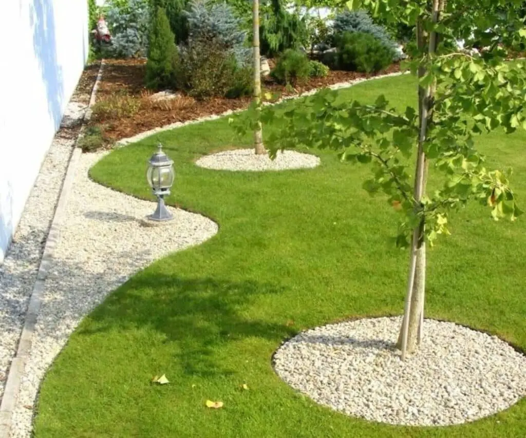 Flexibilité esthétique de la bordure de jardin flexible